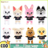 Skzoo Plush Toys Stray Kids Anime Leeknow Hyunjin Plush Doll For Children Fans Gifts