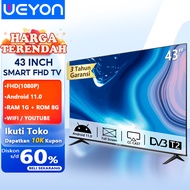 WEYON Sakura Smart Digital TV 43 inch 50 inch 55 inch TV Smart Led 43 inch 50 inch 55 inch TV Android  43 inch 50 inch 55 inch Led TV Murah Promo-Mirroring - Browser/Youtube