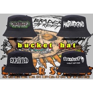 Hat, bucket hat, beanie, bucket hat, punk band bucket, hat bucket hat