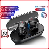 Y30 TWS Bluetooth Sports Earphones Headset Stereo Game  Earphone Touch Control Bass Earbuds