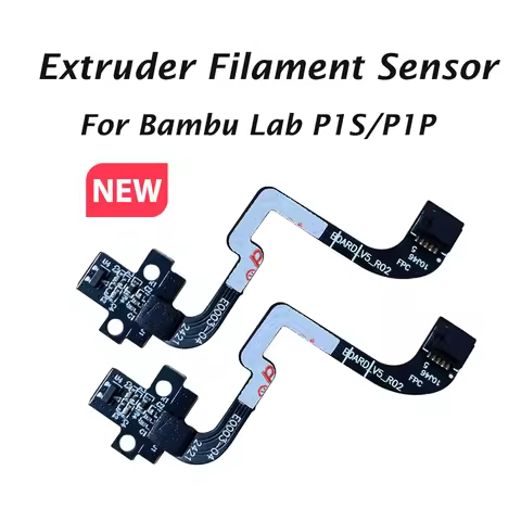 For Bambu Lab P1s Upgrade Extruder Filament Sensor Accessories P1P Hall Switch Board for Extruder Ho