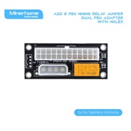 Add2psu Mining Relay Jumper Dual PSU Adapter
