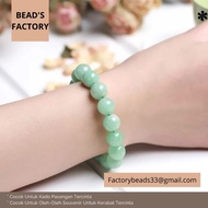 Taiwan Lucky Jade Bracelet 4/s68 10mm/