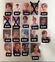BTS Jimin小卡