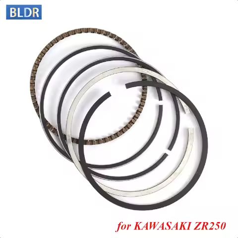49mm 250cc Motorcycle Engine 4 Cylinder Piston Rings Kit for KAWASAKI ZR250 Balius 2000 ZXR250 1991-