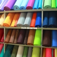 🌟GRED A🌟 Kain JC/Jersey Interlock Lebar 60 inch. Alas Meja, Skirting, Langsir, Chair Cover, Table Cl