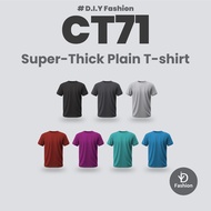 OREN SPORT Unisex Super-Thick Plain T-shirt -  CT71