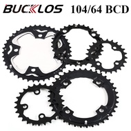 Mountain Bike Chainring 104/64BCD 22/24/26/32/38/42/44T Bike Chainring HUHJ
