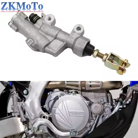Motorcycle Rear Brake Pump Master Cylinder One Word Pump for YAMAHA XT250 XG250 WR250F WR250R WR250X