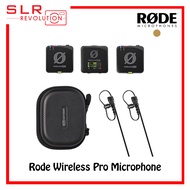 RODE Wireless PRO 2-Person Clip-On Wireless Microphone System/Recorder with Lavaliers