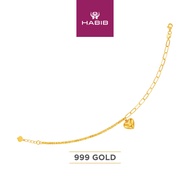 HABIB 999/24K Yellow Gold Bracelet 9GW00121124