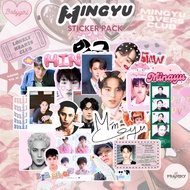 Fragsky - [20-25 Pcs] Special Sticker Series KIM MINGYU SEVENTEEN Kpop Korean Artist Pack | Premium 