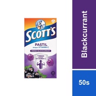 Scott's Vitamin C Blackcurrant  Pastille 50s