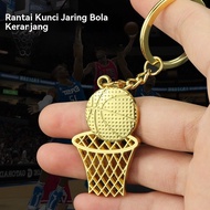 Metal Basketball Keychain NBA Basketball Team Fan Commemorative Gift Basketball Pendant CBA Club Bas