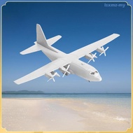 [LsxmzMY] 1/144 Transport Plane Model Aircraft Toy 4D Assembled Model US C130 Miniature
