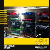 Kinsmart rack contains 15
