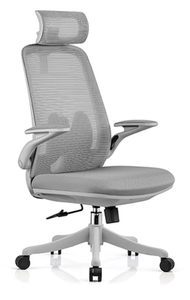 ✅SG Ready Stocks✅ (Free Installation) Home Office Ergonomic Computer Mesh Chair with Adjustable Armrest Height Adjustable Backrest Height Adjustable Seat Height Adjustable Neck Rest Height for Boss Manager Staff or Home use Black Grey