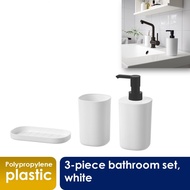 SG Home Mall ikea 3-piece bathroom set, white