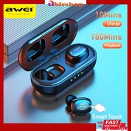 Awei T13 pro TWS Colorful HiFi Bluetooth earphone Bluetooth 5.1 Earphones Smart Noise Canceling stereo surround couple