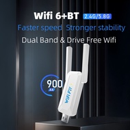 WIFI FIY 1800Mbps WiFi Bluetooth 5.3 Wireless Network Card USB3.0 WiFi Adapter Wifi Receiver Dongle 