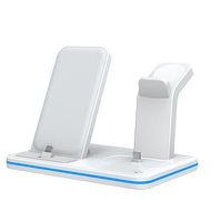 [12.9 New Arrival] Three-in-One Suitable for Apple Samsung Mobile Phone Watch Headset Multifunctiona