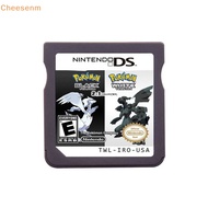 Cheesenm Pokemon DS 3DS NDSi NDS Lite Game Card 23 In 1 Gold Heart Gintama / Beauty Black White Card Game Card SG