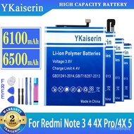 YKaiserin Baery For MI Redmi Note 5 4 4X Pro 3 Note5 Note4 Note4X Note4X Pro For MI Mi note2 note 2 Baerij