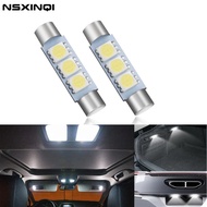 1pcs C5W T6 Festoon 28mm 31mm Led Bulb C10W LED 5050 SMD Car Interior Dome Reading Lights T-Shape Wh