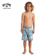 Billabong Boys 0-7 Good Times Layback Boardshorts - Washed Blue