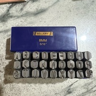 Letter Pound 8mm Letter Knock/ (5/16") Sellery