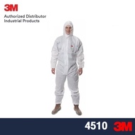 3M 4510 Coverall  Protective Coverall ชุดป้องกันเชื้อโรค ชุดป้องกันเชื้อไวรัส ชุด PPE