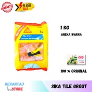 Sika Tile GroutPengisi Nat Keramik 1 Komponen 1 Kg Aneka Warna Semen Oker SIKA GROUT Semen Warna Sem