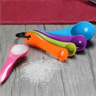 With Scale Color 5-Piece Set Measuring Spoon Milk Powder Spoon Seasoning Spoon Spoon Teaspoon Gram S