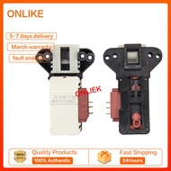 XQG60-F12101T ล็อคประตูเครื่องซักผ้าดรัม TCL XQG70-FC102 XQG80-P300B สวิตช์ประตู