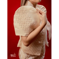 Clarita Bolero Beige | Elegant Bow Bolero for Women Filipiniana Outfit Wedding Debut Formal Occasion