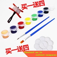 🍁Singapore【1One Pack】Teaching HandworkdiyKite Homemade Material Bag Children's Blank Kite Graffiti Hand Painting UJUK