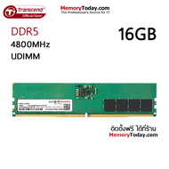 Transcend DDR5 4800 U-DIMM Capacity: 8GB 16GB 32GB (RAM Desktop แรมเครื่องคอมพิวเตอร์ตั้งโต๊ะ) 16GB 