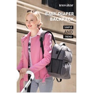 INSULAR Fashion Baby Diaper Backpack / Diaper Bag