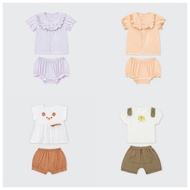 LAPOMME 2025 - Lovely La Pommeshort sleeve Set - 3M 6M 9M 12M 18M - SS25.T4A - LF59A - NV.T10B