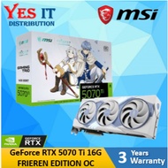 MSI GeForce RTX 5070 Ti 16G FRIEREN EDITION OC / GeForce Cards RTX 5070 Ti 16G VENTUS 3X OC GDDR7