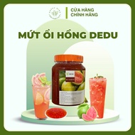 DEDU pink guava jam 1kg box, fresh flavor, cheap price, pink guava tea