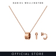 Daniel Wellington Gift Set - Elan Earrings Rose gold + Elan Necklace Rose gold - Jewelry + Jewelry S