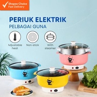 6L Non-Stick Electric Multi Cooker – Hot Pot, Steamboat, Rice & Frying Pot