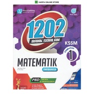 Buku Latihan Tingkatan 1: 1202 BANK SOALAN MATEMATIK DWIBAHASA TINGKATAN 1 KSSM