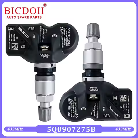 Car Tire Pressure Sensor Monitoring System TPMS 5Q0907275B For 2014-2020 Audi A3 A4 A5 A6 A7 A8 Q2 Q