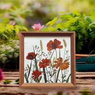 手作押花LED小夜燈 | 文創小夜燈 l 光影