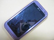 Lg Km900 3G觸控 Wifi 附旅充 水晶殼86