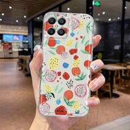 Transparent Tpu SILICONE Soft Case Fruit For Samsung A15 A05S S24FE A35 A05 S24Ultra A55 A54 A04E S2