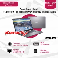 Laptop Asus ExpertBook P1412CEA_ID-EK0005W i7 16GB 512GB - TKDN RESMI