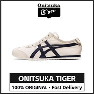 【100% Original 】Onitsuka Tiger MEXICO 66 SLIP-ON Beige 1183A360-205 Low Top Unisex Sneakers